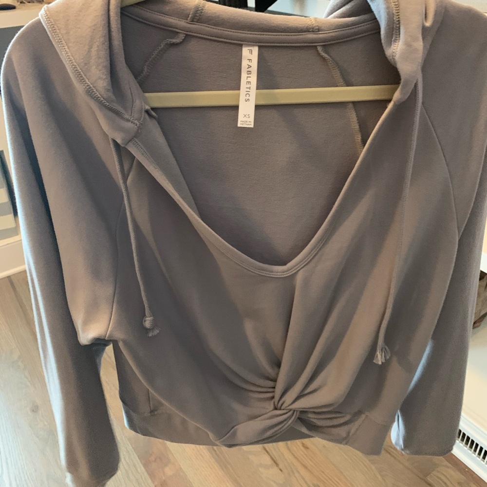 Fabletics Sydney Twist Front Hoodie View 4
